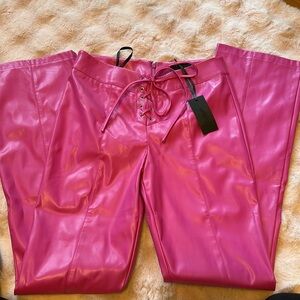 H:ours Annalise Pant in Hot Pink size small NWT